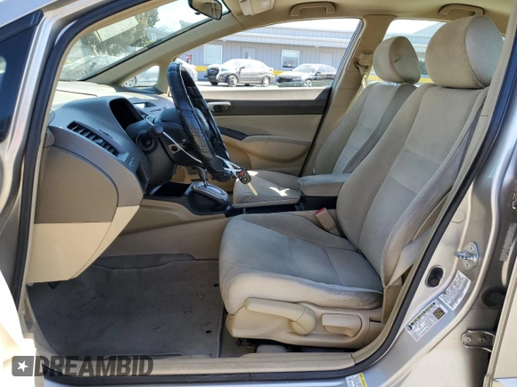 2006 Honda Civic LX with VIN 1HGFA16526L040928, listed as a Copart auction lot 56055025 with 225,209 mi miles and Salvage Title. Bid and sale history available at DreamBid. Image 7.