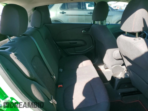2017 Chevrolet Sonic LT with VIN 1G1JD6SB7H4147939, listed as a Copart auction lot 49696595 with 54,585 mi miles and Salvage Title. Bid and sale history available at carsss.com. Image 10.