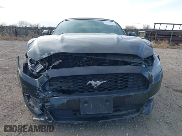 2015 Ford Mustang V6 with VIN 1FATP8EM8F5338590, listed as a IAAI auction lot 41707171 with 91,686 mi miles and . Bid and sale history available at DreamBid. Image 13.