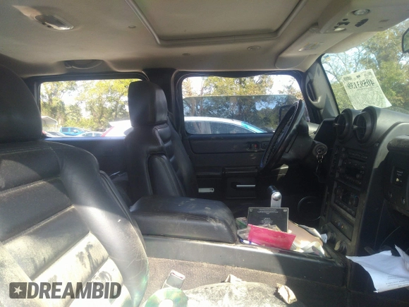 2006 Hummer H2 with VIN 5GRGN23U96H108541, listed as a IAAI auction lot 40593139 with 1 mi miles. Bid and sale history available at carsss.com. Image 5.