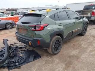 2024 Subaru Crosstrek Wilderness with VIN 4S4GUHU66R3799774, listed as a IAAI auction lot 41733054 with 19,703 mi miles. Bid and sale history available at carsss.com. Image 4.