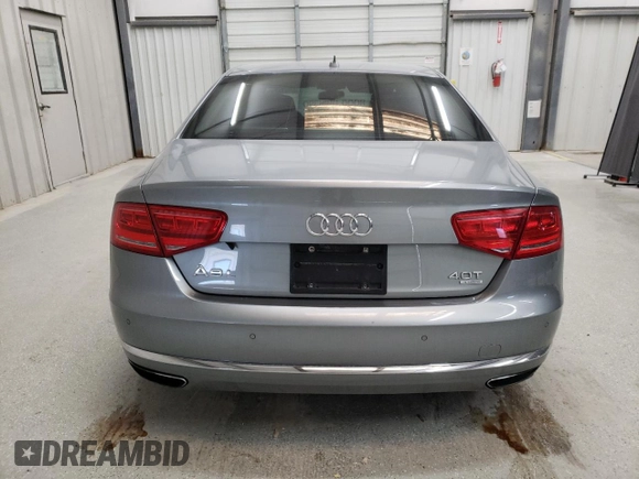 2014 Audi A8 4.0T с VIN WAUR2AFD8EN002992, выставлен на аукционе Copart как лот 45711745 с пробегом 135 881 миль миль и Чистый • Clean title. История ставок и продаж доступна на DreamBid. Изображение 6.