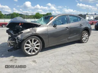 2014 Mazda 3 S Touring with VIN JM1BM1V37E1164840, listed as a Copart auction lot 53193115 with Not provided miles and Salvage title. Bid and sale history available at DreamBid. Image 1.