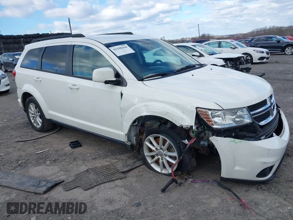 2017 Dodge Journey SXT z VIN 3C4PDCBGXHT572190, wystawiony jako IAAI lot #41590268 z przebiegiem Nie podano mil oraz . Historia ofert i sprzedaży dostępna na DreamBid. Obrazek 1.