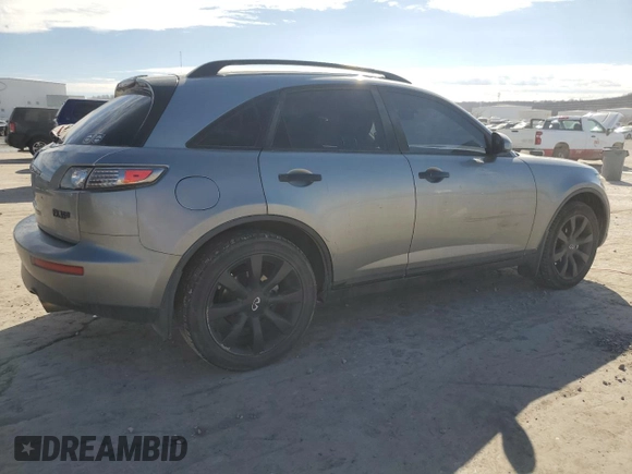2007 Infiniti FX35 with VIN JNRAS08W47X208391, listed as a Copart auction lot 46931085 with 187,128 mi miles and Clean Title. Bid and sale history available at carsss.com. Image 3.