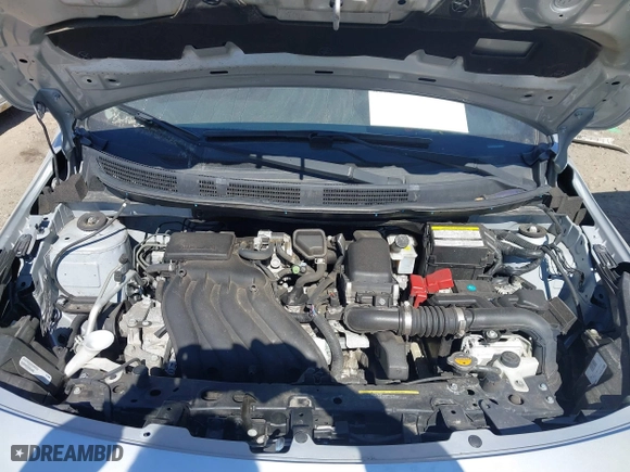 2019 Nissan Versa Sedan SV with VIN 3N1CN7AP1KL803475, listed as a IAAI auction lot 41668904 with 106,744 mi miles. Bid and sale history available at carsss.com. Image 10.