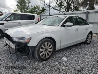 2013 Audi A4 Premium with VIN WAUBFAFL3DN021042, listed as a Copart auction lot 61734235 with 126,580 mi miles and Salvage title. Bid and sale history available at DreamBid. Image 1.