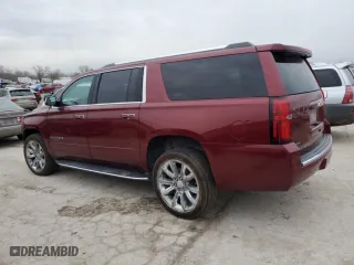 2017 Chevrolet Suburban Premier with VIN 1GNSKJKC7HR289098, listed as a Copart auction lot 86717294 with 182,610 mi miles and Salvage Title. Bid and sale history available at carsss.com. Image 2.