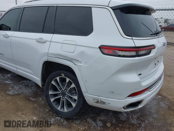 2022 Jeep Grand Cherokee Overland с VIN 1C4RJJDG9N8517470, выставлен на аукционе IAAI как лот 41618934 с пробегом 64 580 миль миль и . История ставок и продаж доступна на DreamBid. Изображение 6.