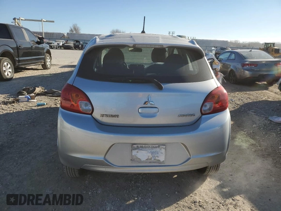 2015 Mitsubishi Mirage DE с VIN ML32A3HJ2FH048049, выставлен на аукционе Copart как лот 84293544 с пробегом 110 241 миль миль и Списание • Salvage title. История ставок и продаж доступна на DreamBid. Изображение 6.