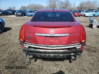 2008 Cadillac CTS AWD with VIN 1G6DT57V780193897, listed as a Copart auction lot 51231425 with 78,585 mi miles and Salvage Title. Bid and sale history available at DreamBid. Image 6.