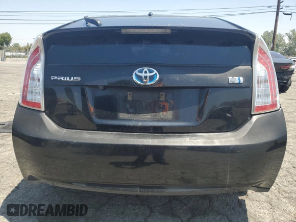 2012 Toyota Prius One with VIN JTDKN3DU2C5382497, listed as a Copart auction lot 55184755 with 241,102 mi miles and Clean Title. Bid and sale history available at carsss.com. Image 6.