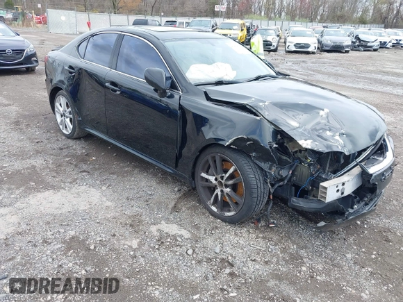2006 Lexus IS 350 with VIN JTHBE262X62003000, listed as a IAAI auction lot 41961539 with 147,451 mi miles and . Bid and sale history available at DreamBid. Image 1.