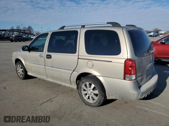 2007 Buick Terraza CXL with VIN 5GADV33157D212633, listed as a Copart auction lot 88350445 with 172,005 mi miles and Salvage Title. Bid and sale history available at DreamBid. Image 2.