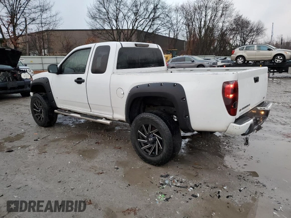 2008 Chevrolet Colorado LS with VIN 1GCDT199088160683, listed as a Copart auction lot 82765134 with 107,532 mi miles and Clean Title. Bid and sale history available at carsss.com. Image 2.