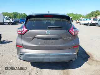 2015 Nissan Murano SL with VIN 5N1AZ2MH7FN271151, listed as a IAAI auction lot 42227107 with 94,211 mi miles and . Bid and sale history available at carsss.com. Image 16.