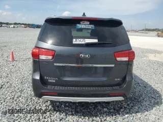 2017 Kia Sedona SX-L with VIN KNDME5C12H6278055, listed as a Copart auction lot 52092425 with 140,041 mi miles and Salvage Title. Bid and sale history available at carsss.com. Image 6.