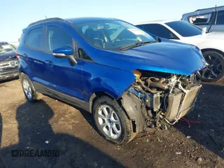 2020 Ford EcoSport SE with VIN MAJ3S2GE5LC382491, listed as a IAAI auction lot 41772495 with 67,224 mi miles. Bid and sale history available at carsss.com. Image 1.