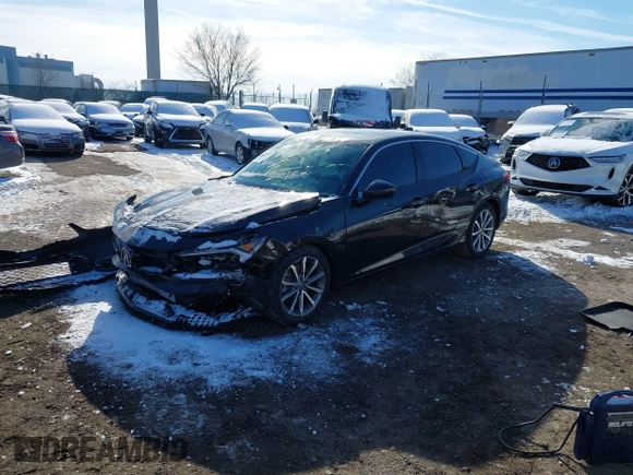 2025 Acura Integra with VIN 19UDE4H24SA010061, listed as a IAAI auction lot 41401387 with 633 mi miles and . Bid and sale history available at DreamBid. Image 2.