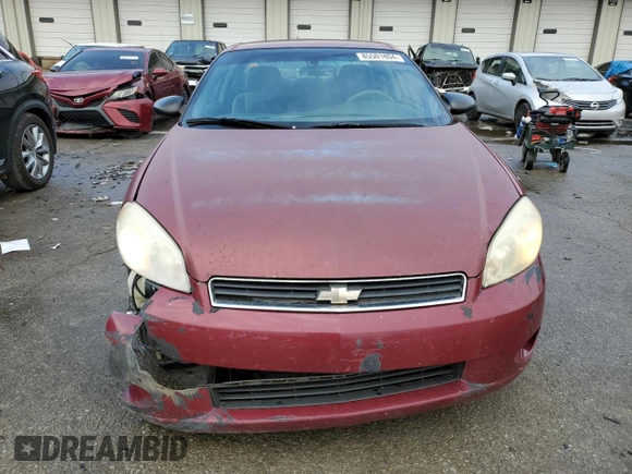 2006 Chevrolet Monte Carlo LT 3.9L z VIN 2G1WK151069170409, wystawiony jako Copart lot #85501804 z przebiegiem 277 922 mil mil oraz Szkoda całkowita • Salvage title. Historia ofert i sprzedaży dostępna na DreamBid. Obrazek 5.