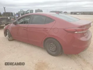 2017 Hyundai Elantra SE with VIN KMHD74LFXHU399021, listed as a Copart auction lot 51452275 with 70,500 mi miles and Salvage title. Bid and sale history available at DreamBid. Image 2.