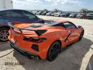 2020 Chevrolet Corvette 3LT with VIN 1G1Y83D40L5111321, listed as a Copart auction lot 77234354 with 0 mi miles and Salvage Title. Bid and sale history available at carsss.com. Image 3.
