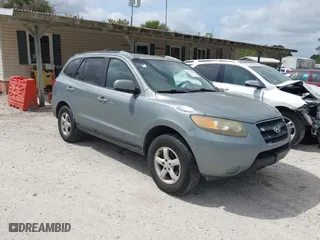 2007 Hyundai Santa Fe GLS with VIN 5NMSG13D67H006131, listed as a IAAI auction lot 41953084 with 239,519 mi miles. Bid and sale history available at carsss.com. Image 1.