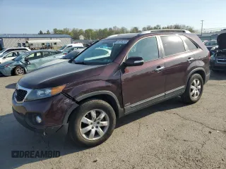2011 Kia Sorento LX with VIN 5XYKTCA12BG128360, listed as a Copart auction lot 54134255 with 110,535 mi miles and Salvage Title. Bid and sale history available at DreamBid. Image 1.