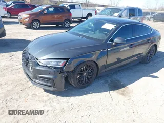 2018 Audi A5 Sportback Premium Plus with VIN WAUENCF53JA132769, listed as a IAAI auction lot 42037673 with 128,040 mi miles. Bid and sale history available at carsss.com. Image 17.