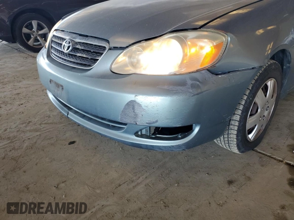 2006 Toyota Corolla CE with VIN 1NXBR32E66Z640879, listed as a Copart auction lot 60329235 with 129,294 mi miles and Salvage title. Bid and sale history available at DreamBid. Image 12.
