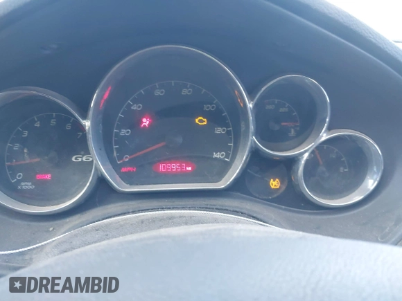 2007 Pontiac G6 with VIN 1G2ZH171774123614, listed as a IAAI auction lot 42032042 with 109,953 mi miles and . Bid and sale history available at DreamBid. Image 7.