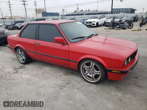 1989 BMW 3 Series 325iS with VIN WBAAA2303KEC49407, listed as a Copart auction lot 53133765 with 127,657 mi miles and Salvage Title. Bid and sale history available at carsss.com. Image 4.