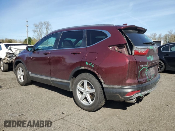 2017 Honda CR-V Touring with VIN 2HKRW2H95HH612018, listed as a Copart auction lot 50395575 with 90,163 mi miles and Salvage Title. Bid and sale history available at carsss.com. Image 2.