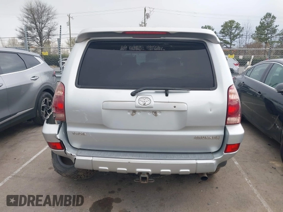 2004 Toyota 4Runner SR5 with VIN JTEBU14R240041579, listed as a IAAI auction lot 41756959 with 267,811 mi miles and . Bid and sale history available at DreamBid. Image 15.