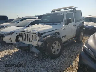 2023 Jeep Wrangler Sport z VIN 1C4HJXAG4PW598962, wystawiony jako Copart lot #71889884 z przebiegiem 37 986 mil mil oraz Szkoda całkowita • Salvage title. Historia ofert i sprzedaży dostępna na DreamBid. Obrazek 1.