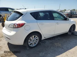 2013 Mazda 3 i Grand Touring with VIN JM1BL1M7XD1819904, listed as a Copart auction lot 53079485 with 144,509 mi miles and Salvage Title. Bid and sale history available at DreamBid. Image 3.