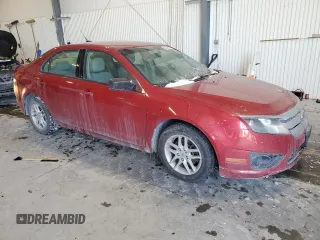 2010 Ford Fusion S with VIN 3FAHP0GA7AR103937, listed as a Copart auction lot 46330595 with 112,212 mi miles and Clean Title. Bid and sale history available at carsss.com. Image 4.