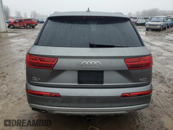 2017 Audi Q7 Premium Plus with VIN WA1LAAF75HD017136, listed as a Copart auction lot 47532085 with 98,335 mi miles and Clean Title. Bid and sale history available at carsss.com. Image 6.