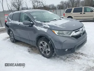 2018 Honda CR-V EX with VIN 7FARW2H54JE105035, listed as a IAAI auction lot 41395035 with 110,780 mi miles. Bid and sale history available at carsss.com. Image 1.