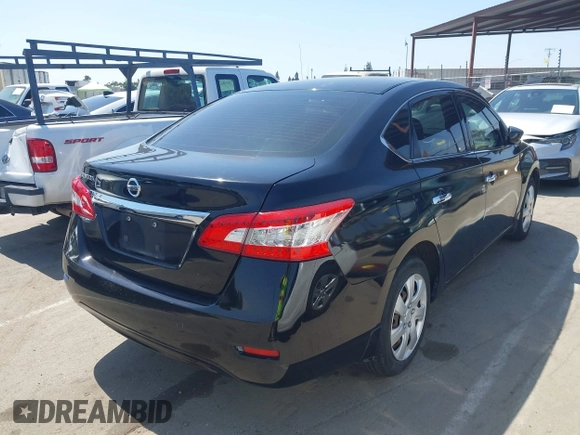2015 Nissan Sentra SR with VIN 3N1AB7AP7FY266989, listed as a IAAI auction lot 42130061 with 115,074 mi miles and . Bid and sale history available at DreamBid. Image 4.