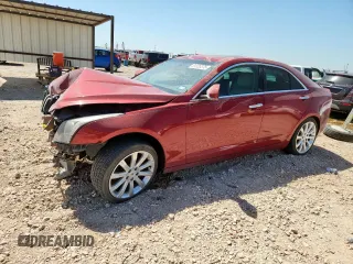 2014 Cadillac ATS Luxury RWD with VIN 1G6AB5RX5E0155987, listed as a Copart auction lot 61033375 with Not provided miles and Salvage title. Bid and sale history available at DreamBid. Image 1.