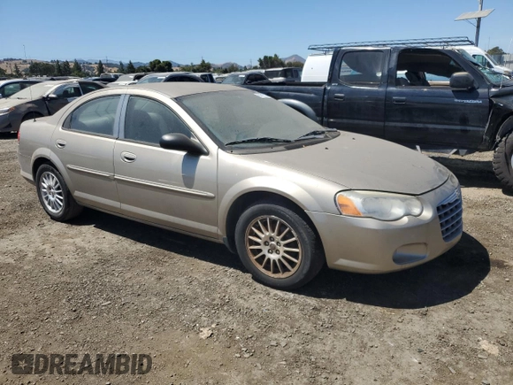 2004 Chrysler Sebring Touring with VIN 1C3EL56R74N208437, listed as a Copart auction lot 66997364 with 45,846 mi miles and Salvage title. Bid and sale history available at DreamBid. Image 4.