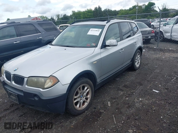2004 BMW X3 2.5i with VIN WBXPA73494WC42779, listed as a IAAI auction lot 42233818 with 257,932 mi miles and . Bid and sale history available at DreamBid. Image 2.