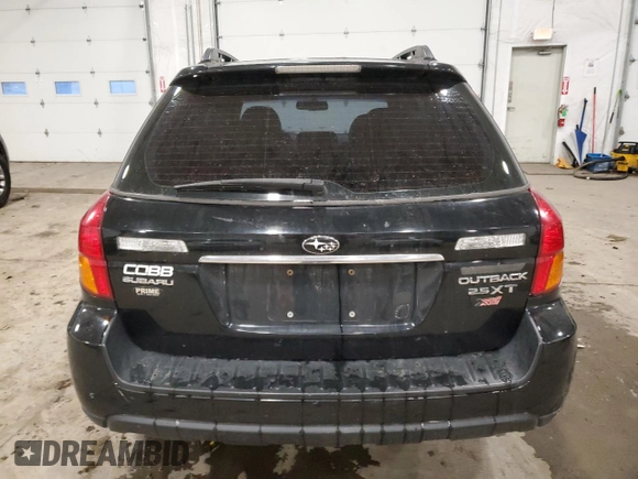 2007 Subaru Outback XT Ltd with VIN 4S4BP63C576309530, listed as a Copart auction lot 84526134 with 153,114 mi miles and Salvage Title. Bid and sale history available at carsss.com. Image 6.