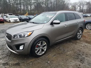 2017 Kia Sorento SX V6 with VIN 5XYPKDA50HG336960, listed as a Copart auction lot 50301055 with 107,693 mi miles and Clean Title. Bid and sale history available at carsss.com. Image 1.