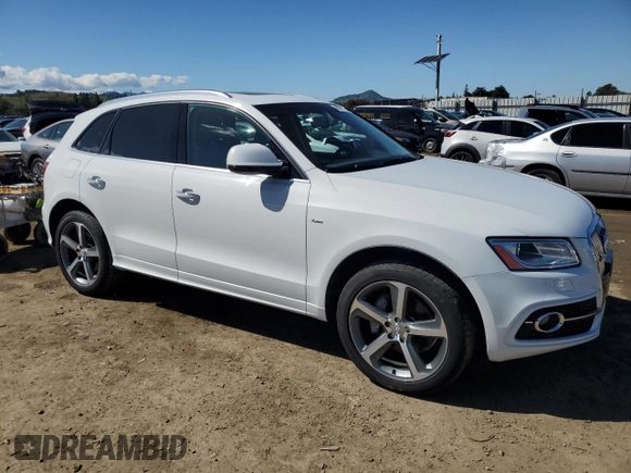 2017 Audi Q5 Premium Plus with VIN WA1D7AFP1HA034276, listed as a Copart auction lot 49676785 with 73,773 mi miles and Salvage title. Bid and sale history available at DreamBid. Image 4.