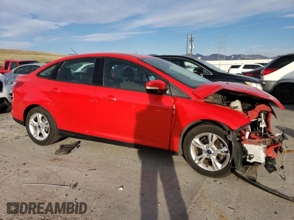 2014 Ford Focus SE with VIN 1FADP3F27EL169029, listed as a Copart auction lot 50814695 with 27,767 mi miles and Salvage Title. Bid and sale history available at carsss.com. Image 4.
