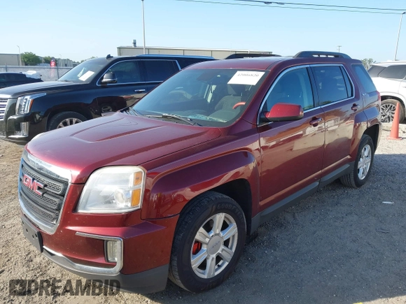 2016 GMC Terrain SLE with VIN 2GKALNEK6G6134990, listed as a IAAI auction lot 42006820 with 152,050 mi miles. Bid and sale history available at carsss.com. Image 17.