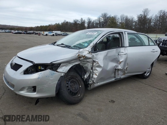 2010 Toyota Corolla with VIN 2T1BU4EE7AC280712, listed as a Copart auction lot 46148945 with 0 mi miles and Salvage Title. Bid and sale history available at carsss.com. Image 1.