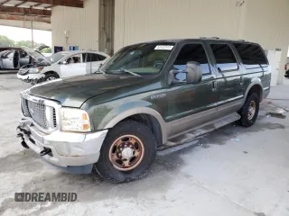 2003 Ford Excursion с VIN 1FMNU44FX3EA92379, выставлен на аукционе Copart как лот 53122515 с пробегом 197 749 миль миль и Списание • Salvage title. История ставок и продаж доступна на DreamBid. Изображение 1.